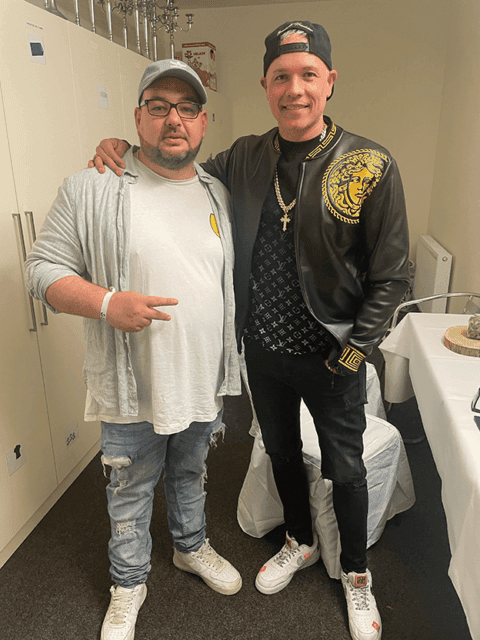 DJ Lito mit Dante Thomas